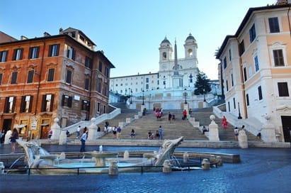 <p>The Spainish Steps</p>